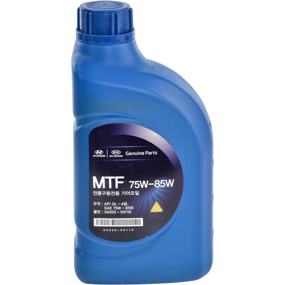 Трансмиссионное масло Hyundai MTF GL-4 75W-85W (1л) HYUNDAI PF947274